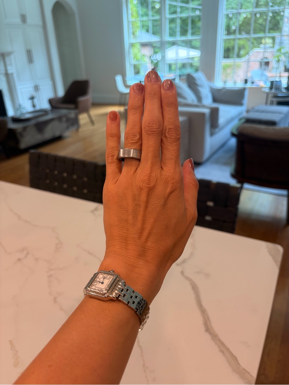 Ōura Ring - Gen 3 Silver Size 7